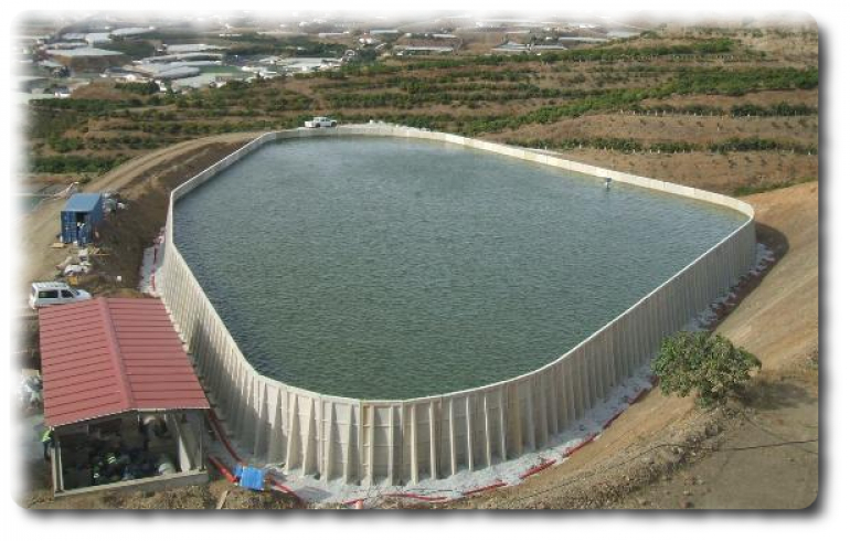 Corte de agua. Averia en tuberia balsa